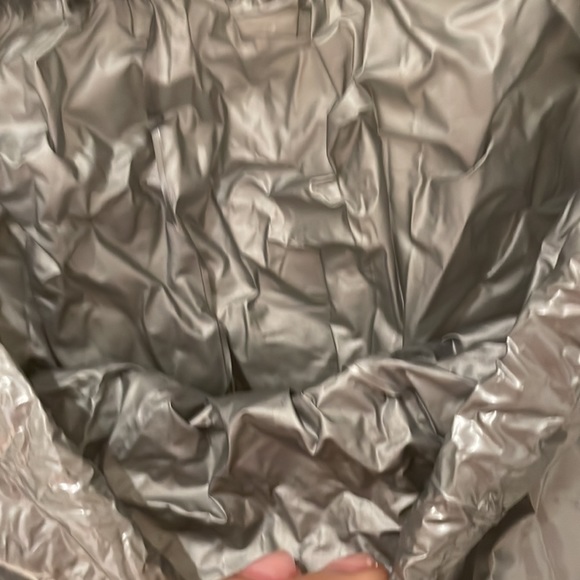 Silver grey small? Work out pants ? Sweat pants costume. GrungeNo label joggers - Picture 4 of 4